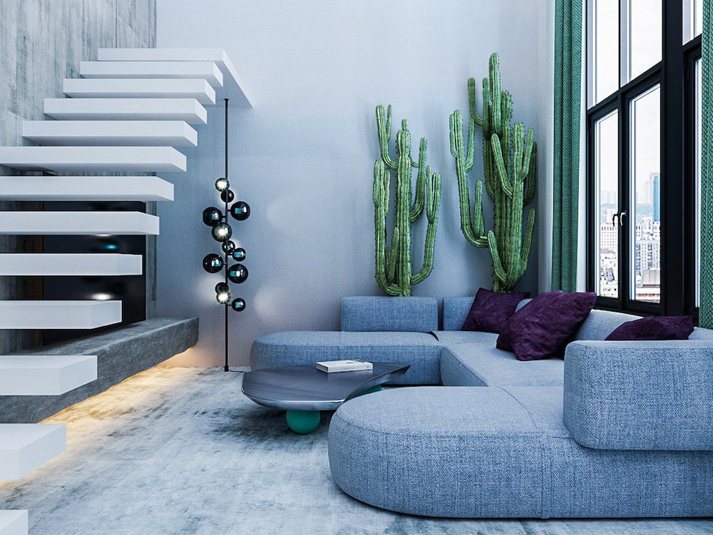 Màu sắc thiết kế nội thất chung cư cho người mệnh Mộc