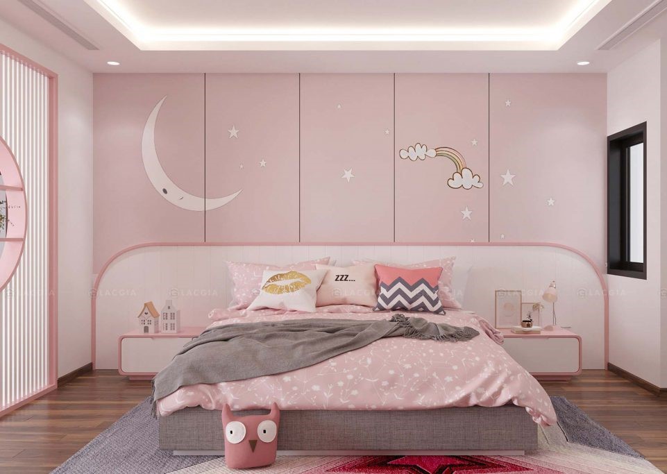 Cách trang trí phòng ngủ cho con gái cá tính