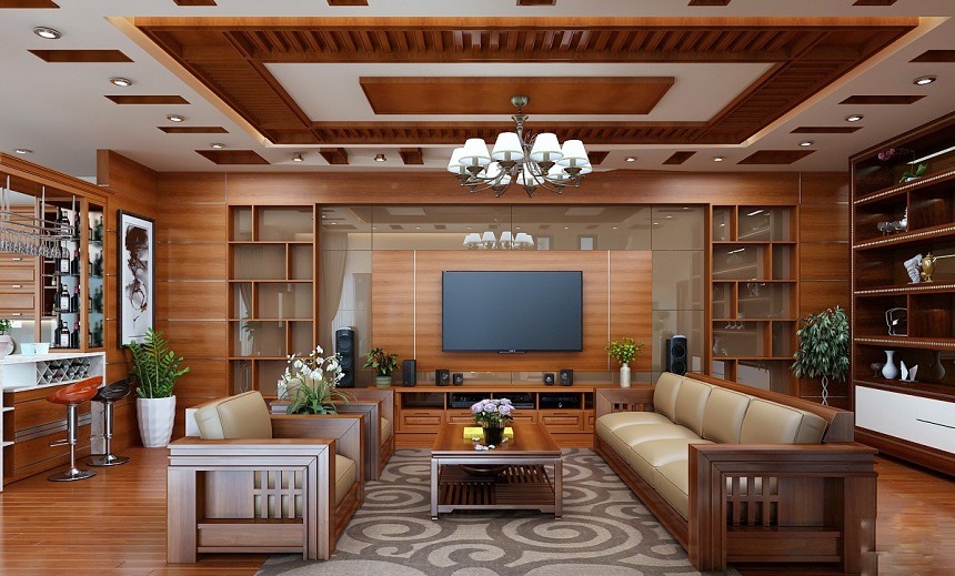 ác loại gỗ tự nhiên hay dùng trong thiết kế nội thất bằng gỗ