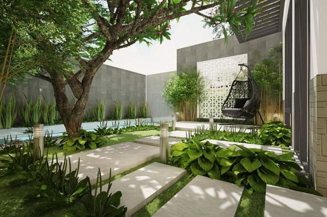 Thiết kế mảng xanh trong kiến trúc hiện đại