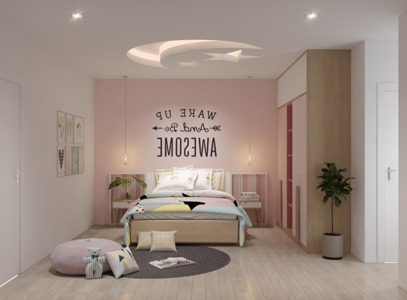 Cách trang trí phòng ngủ cho con gái cá tính, đơn giản đẹp