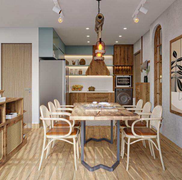  Thiết kế nội thất bằng gỗ tự nhiên – Nâng cao sang trọng cho không gian nhà