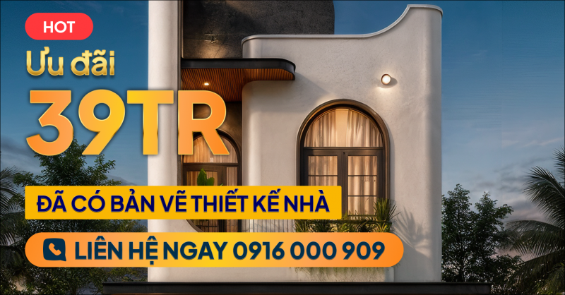 Ưu đãi lớn dành cho khách hàng đã có bản vẽ thiết kế nhà